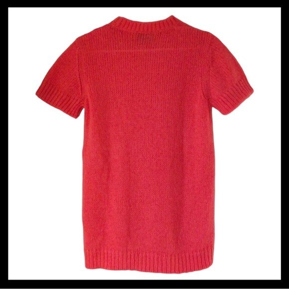 A.P.C. Sweater Mohair Blend Short Sleeve Lightweight - Picture 2 of 6